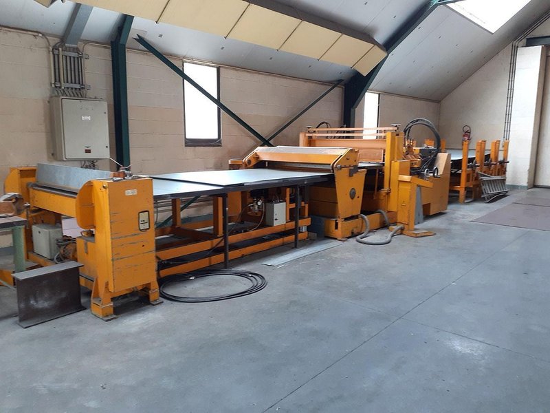 Ras Decoil / cut to length 1500 x 2 mm