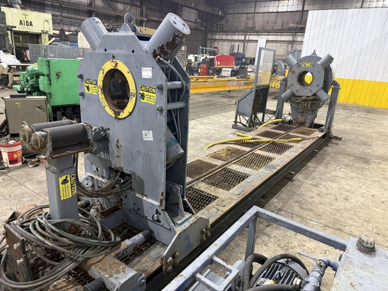 12" GOTCO MODEL #FT-80-2145 PIPE BUCKING "MAKE &amp; BREAK" TORQUE PIPE MACHINE: YOBRO #24411