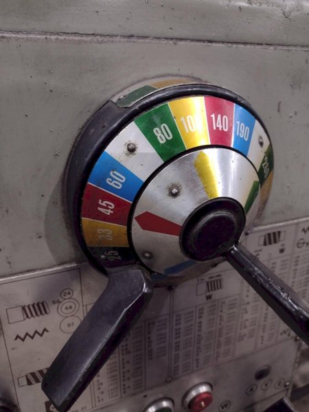 15" X 50" CLAUSING MODEL #15 COLCHESTER ENGINE LATHE: YOBRO #23986