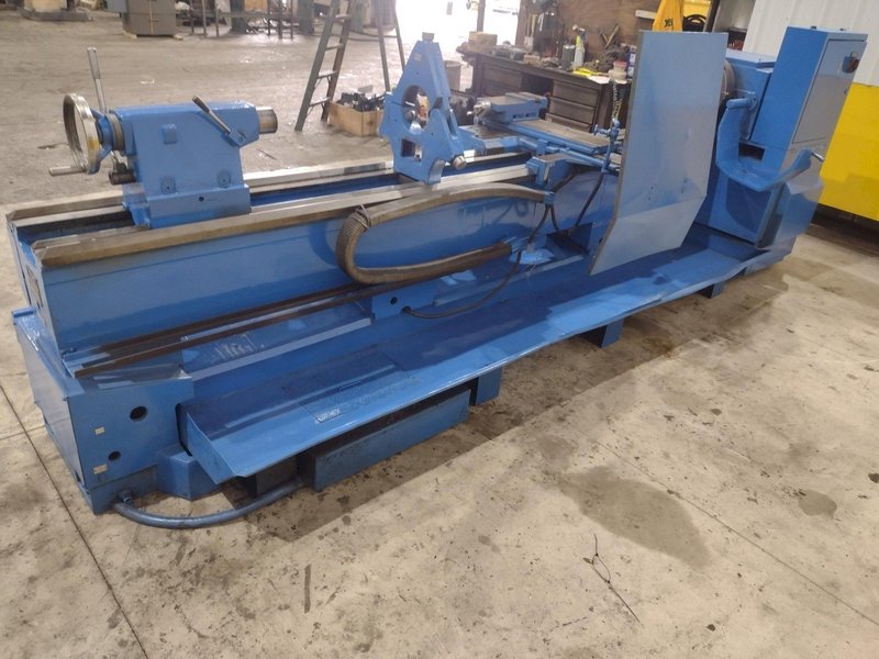 24&quot; X 132&quot; TOOLMEX MODEL #TUR-560 INDUSTRIAL ENGINE LATHE, 3.5&quot; HOLE: STOCK #21266