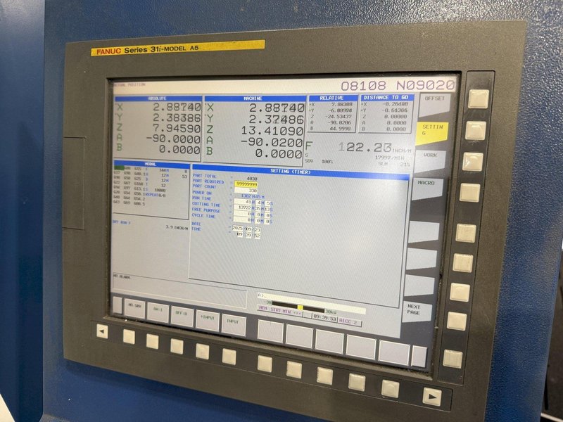 2012 Grob G350 Used 5-Axis Used CNC Horizontal Machining Center For Sale