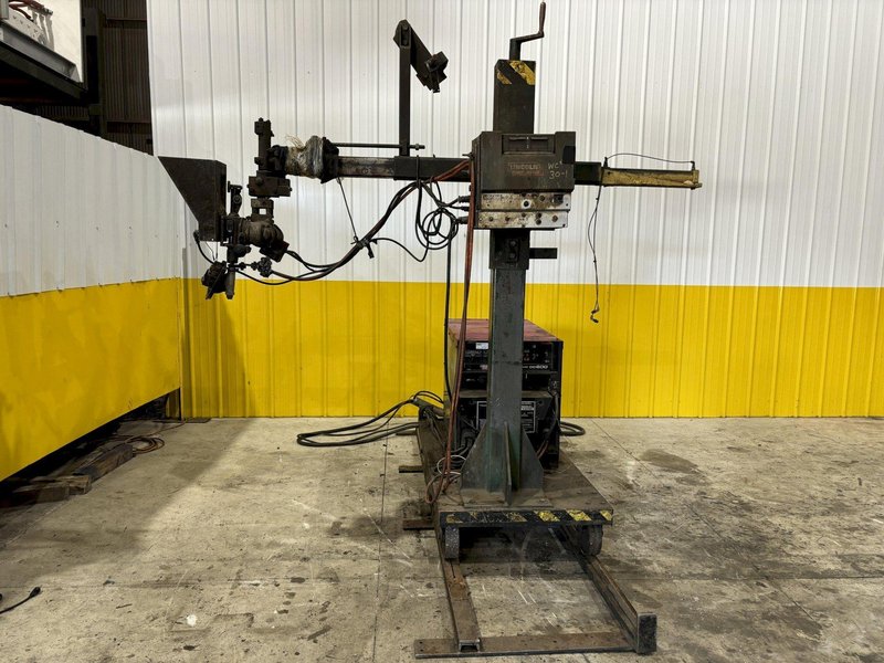 LINCOLN ELECTRIC WELDING MANIPULATOR SYSTEM: IDEALARC DC600 WELDER, NA-5 CONTROLLER, AND WELDING HEAD: STOCK #21890