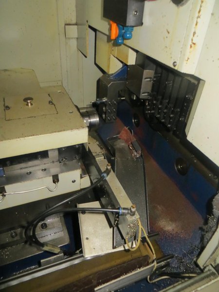 Hanwha ML26 26mm CNC Swiss Screw Machine with Iemca Genius Magazine Bar Feed, Live Milling, Parts Catcher- Auction Item