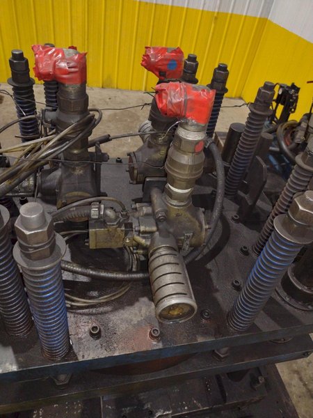 20 TON AIRAM PNEUMATIC 4 POST CUTOFF PRESS: YOBRO #24842