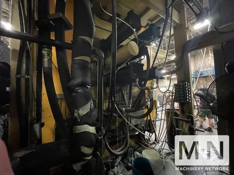 40 LB GRAHAM MODEL 40SP4884 ACCUMULATOR HEAD BLOW MOLDING MACHINE MFG 1998