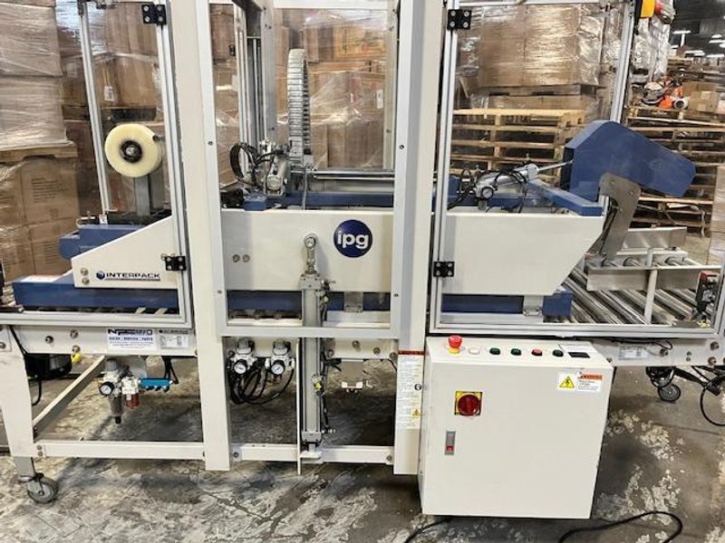 Interpack RA-600SB Fully Random Automatic Taping Machine, 2016
