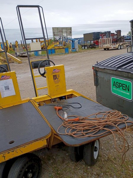 1 - PREOWNED 2015 PACK MULE SC-775-6CA Maintenance Cart - Used, Compact &amp; Versatile Design