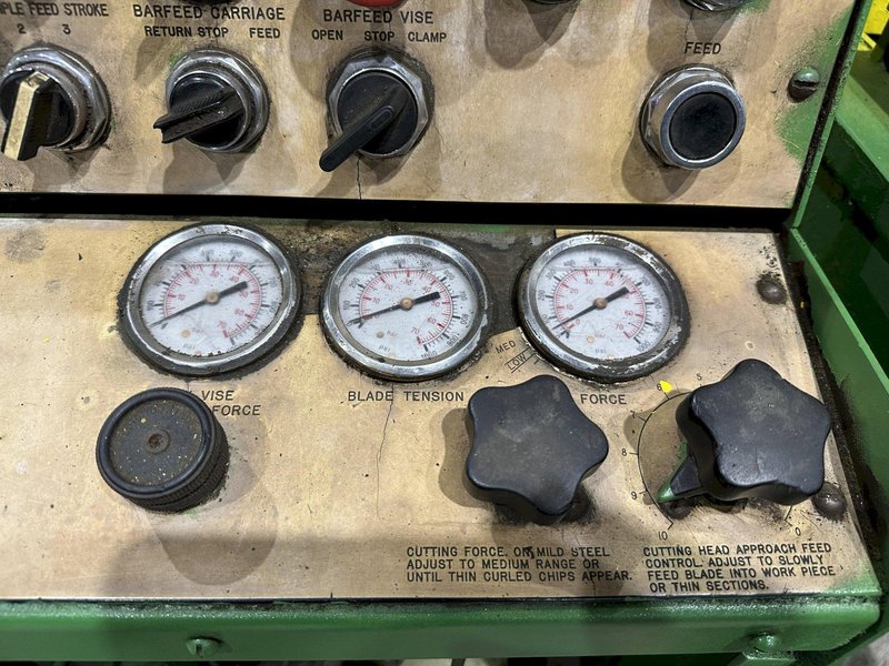 10" X 17" WF WELLS MODEL #W-10-2U AUTOMATIC HORIZONTAL DUAL POST BAND SAW: STOCK #21759