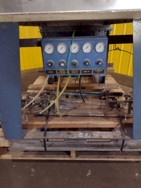 NORDSON PASS-THROUGH POWDER COATING SPRAY MACHINE: STOCK #18734