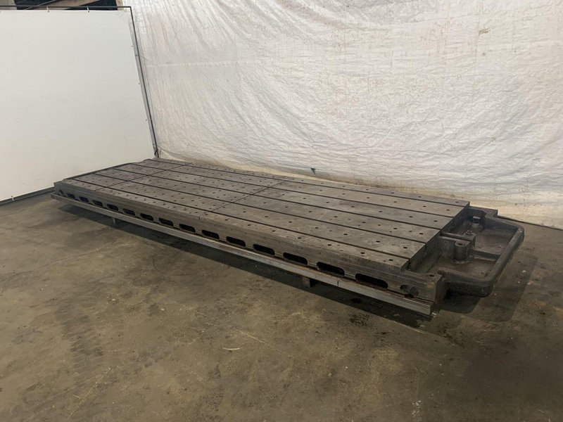 60&quot; X 168&quot; X 9&quot; T-SLOTTED FLOOR PLATE: STOCK 17335