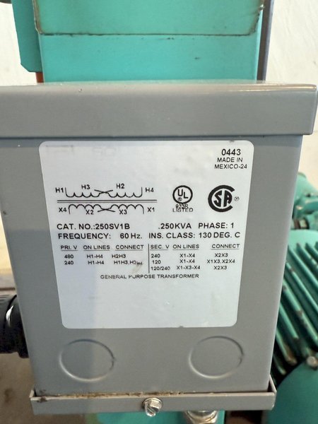 5,000 PSI HYDRAULIC PUMP UNIT W/ RELIANCE MOTOR. STOCK # 1003425.