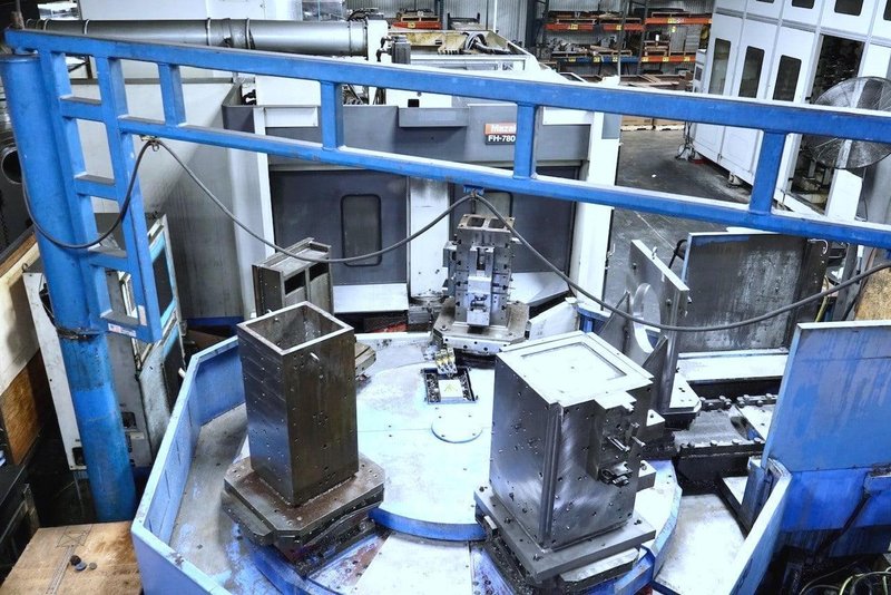 Mazak FH-7800 HMC, 2001- 15,000 RPM, 6 Pallet, 330 Tools, Chip Conveyor, CT50, 4th Axis