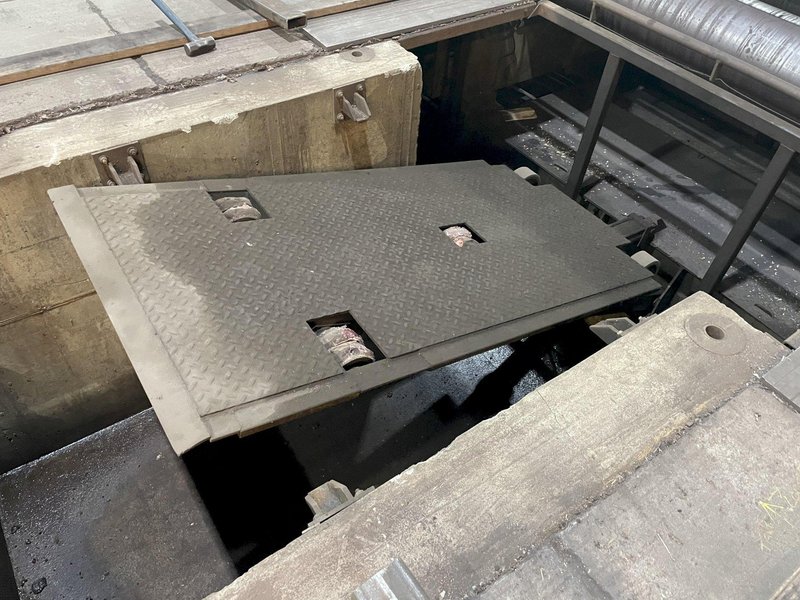 10' X 1-3/16" BERTSCH CENTURY II HYDRAULIC PLATE ROLL: STOCK #14196