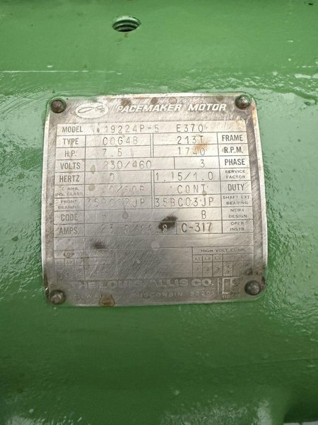 75 TON BLISS C-75 OBI PRESS. STOCK # 1006225