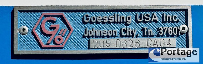 Goessling 90° Up / Elevating / Z Conveyor  |  Screw / Bolt / Material Conveyor