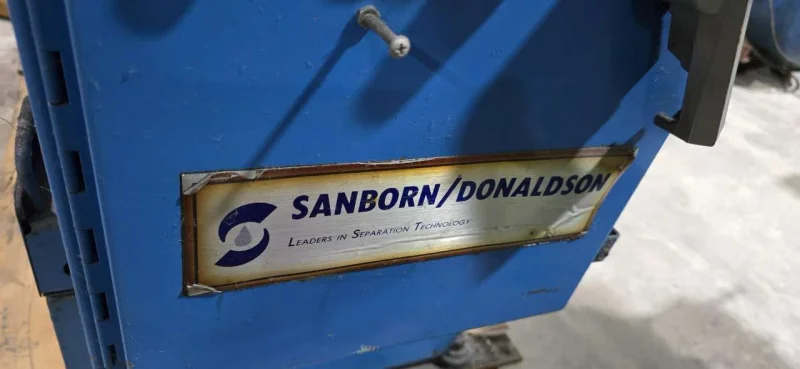 Sanborn Oil Filtration Unit