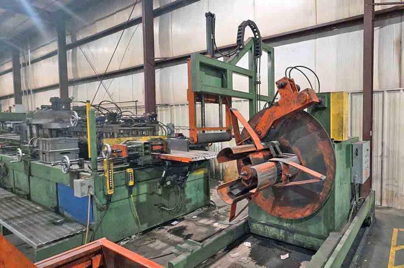 24" x 0.250" x 7,500# C R P Cut To Length Line STOCK# 4234