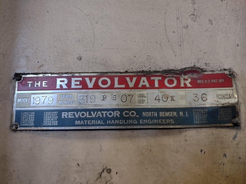 40,000 LB 20 TON REVOLVATOR HYDRAULIC POWERED COIL CAR: STOCK 15967