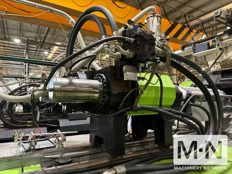 600 TON 48.7 OZ ENGEL MODEL ES3550/600 TIE BARLESS INJECTION MOLDING MACHINE MFG 2005/.2006