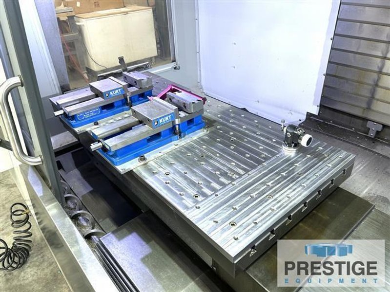 HAAS VF-3YT/40 4-Axis CNC Vertical Machining Center With HRT210 Rotary Indexer