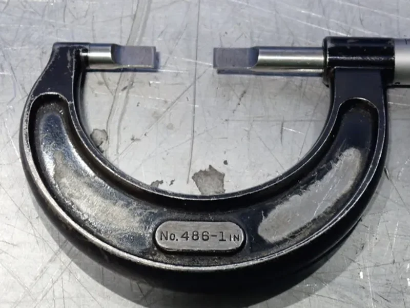 Starrett  1-6" Case Of Outside Micrometers  - 486