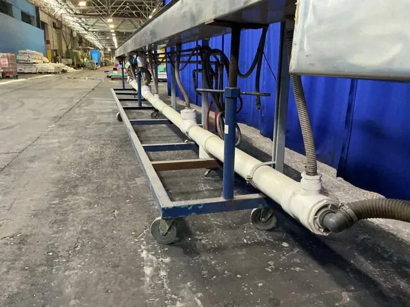 9” X 360” X 6” Large Quench Tank