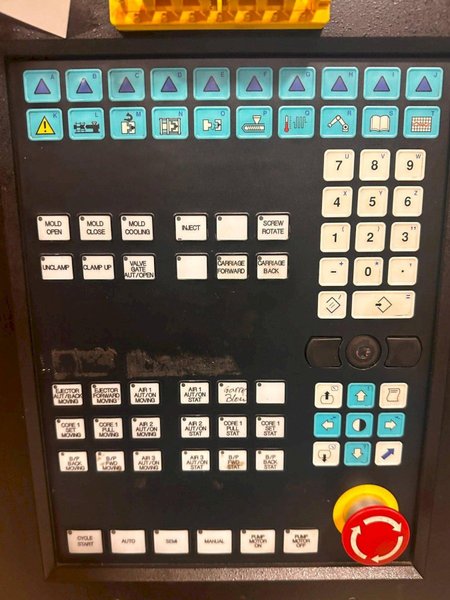 300 Ton 59 Oz Shot Husky RS70/60 Injection Molder, 1998