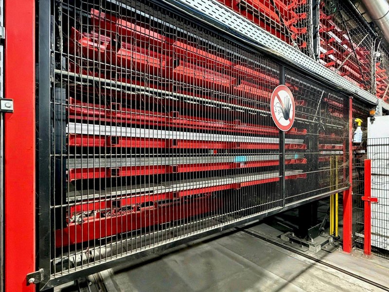 Kasto Uniline Sheet Metal In-Line Storage System
