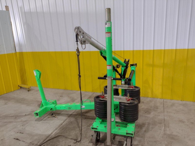 DBI SALA MODEL #8520867 Advanced Green Counterweight Cart CONFINED SPACE RESCUE: STOCK #20151