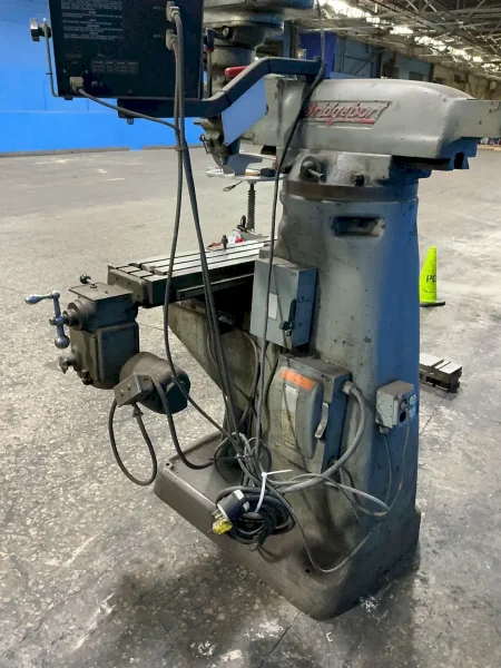 BRIDGEPORT 42” X 9” VERTICAL MILL   -  52999