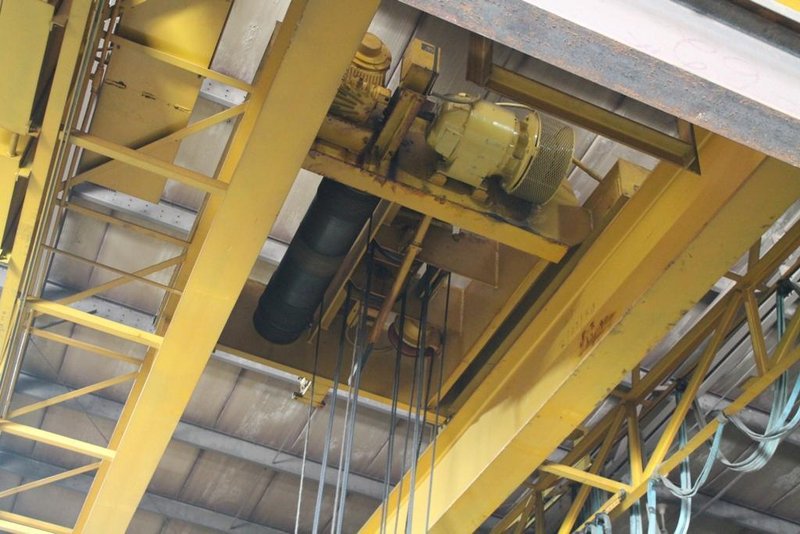 20 TON X 45'10' ZENAR OVERHEAD BRIDGE CRANE: STOCK #63568
