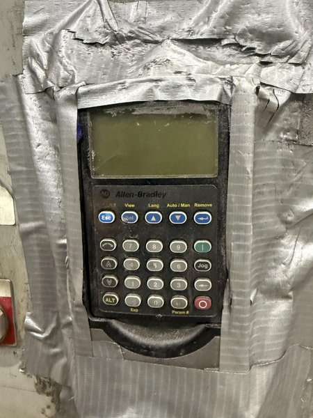 36" x 48" x 8 WHEEL PANGBORN ROTOBLAST PASS THROUGH HANGING CONVEYOR SHOT BLAST MACHINE: YOBRO #24717