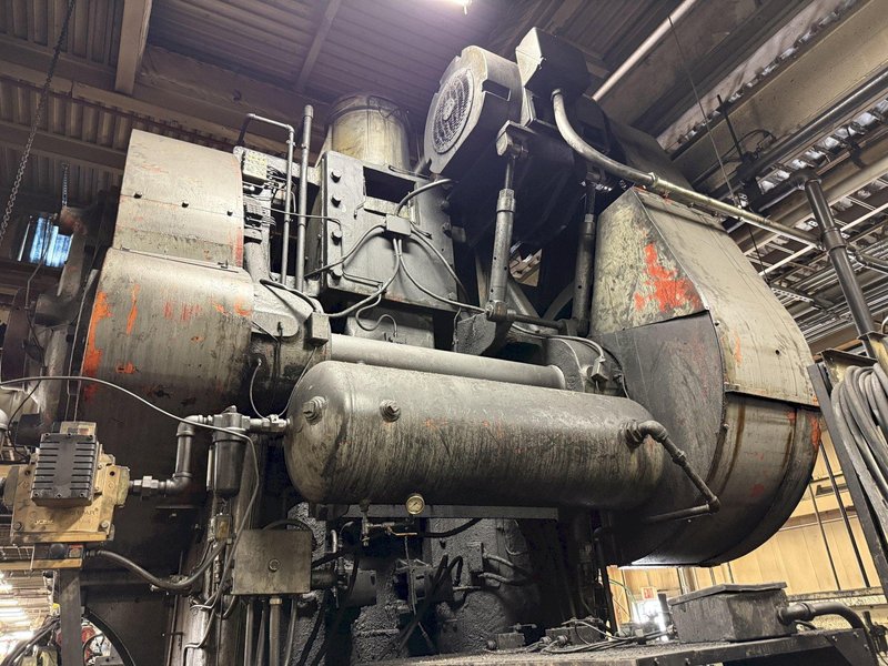 1600 TON AJAX FORGING PRESS, NEW IN 1978, 12" STROKE: YOBRO #24242