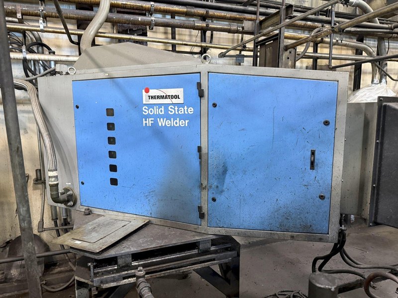 250 KW THERMATOOL MODEL #CF14-1506460 SOLID STATE HF WELDER SYSTEM, THERMAVIEW CONTROLS: YOBRO #24310