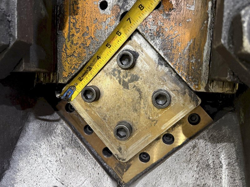 6" X 6" PEDDINGHAUS MODEL #623-L HYDRAULIC ANGLE-MASTER PUNCH &amp; SHEAR LINE: STOCK #22941