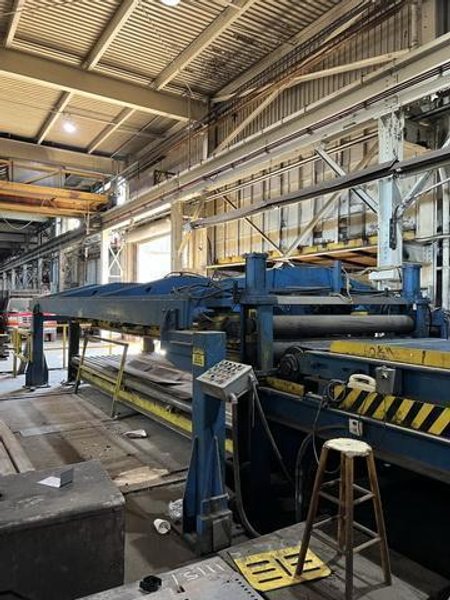 72" X .200" X 50,000 LBS VOSS CUT TO LENGTH LINE: STOCK #22300