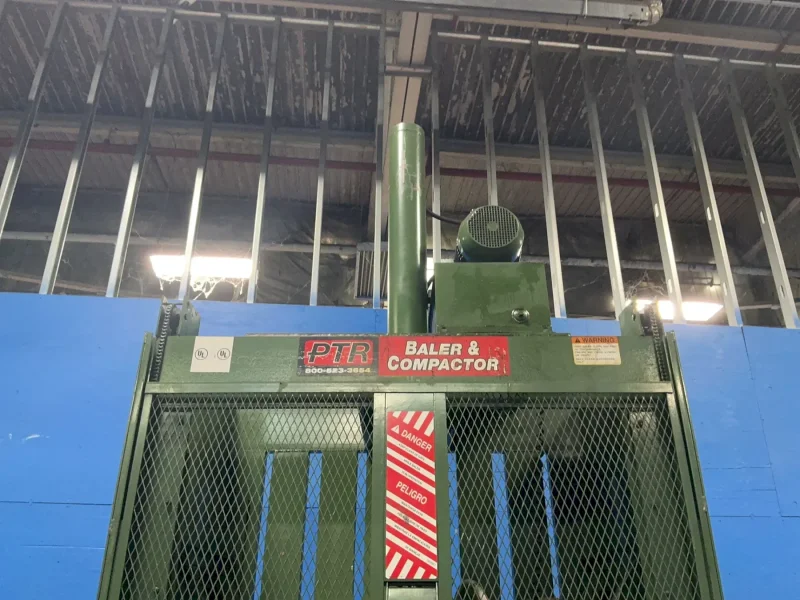 PTR BALER AND COMPACTOR COMPANY 29”X60” PRESS BALER  -  2300