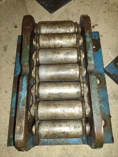 (4) 15 TON HILLMAN ROLLER TYPE MODEL #15-0T NARROW MACHINE SKATES: STOCK #23001