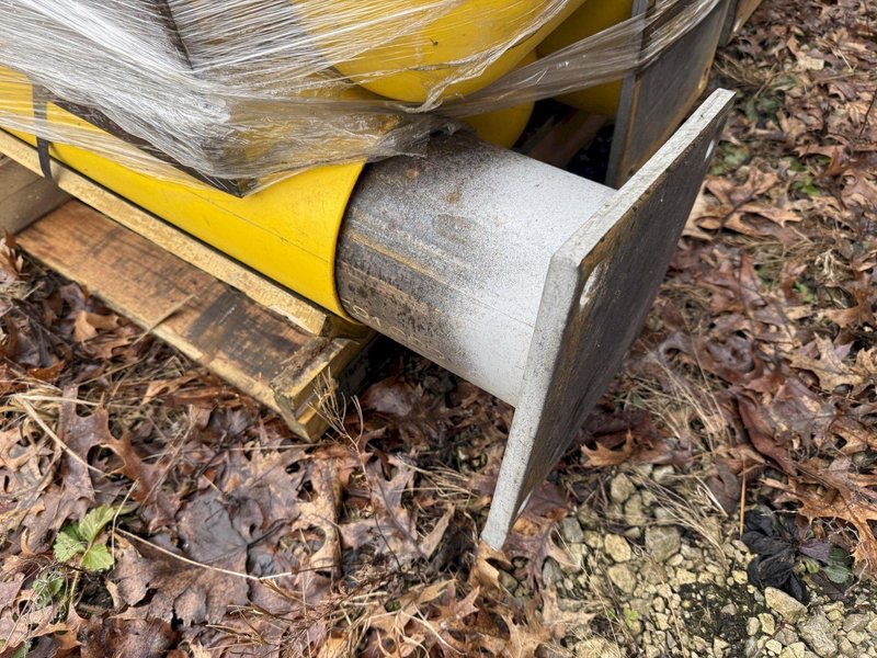 IDEAL SHIELD PLASTIC COATED HEAVY DUTY SAFETY BOLLARDS: YOBRO #24876