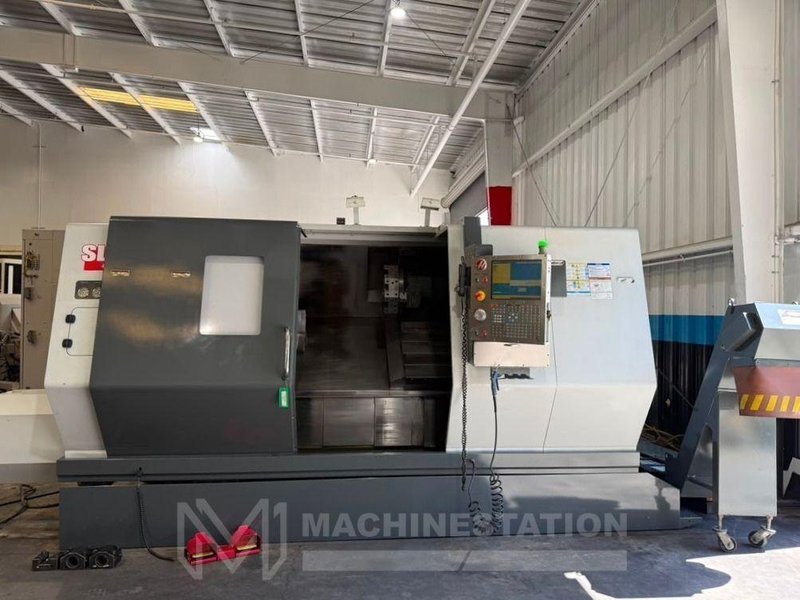 Haas SL-40 CNC Turning Center – 15″ Chuck, Tailstock Lathe