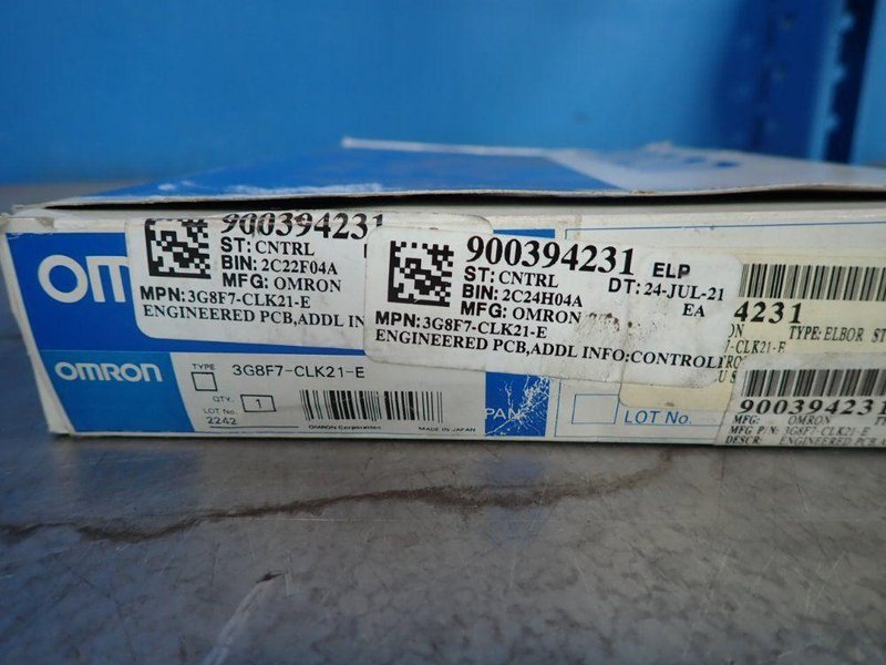 OMRON PCB BOARD  -  3G8F7-CLK21-E