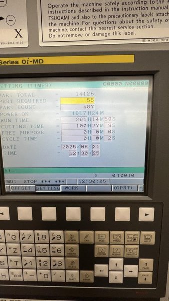 Tsugami VA 2 VMC, 2019 – Tool Setter