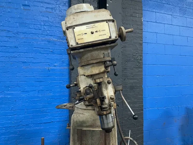 WELLS-INDEX 10”X42” VERTICAL MILL  -  887