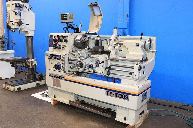 16"/23" X 30" MICROWEILY ENGINE LATHE, MODEL TY-1630S