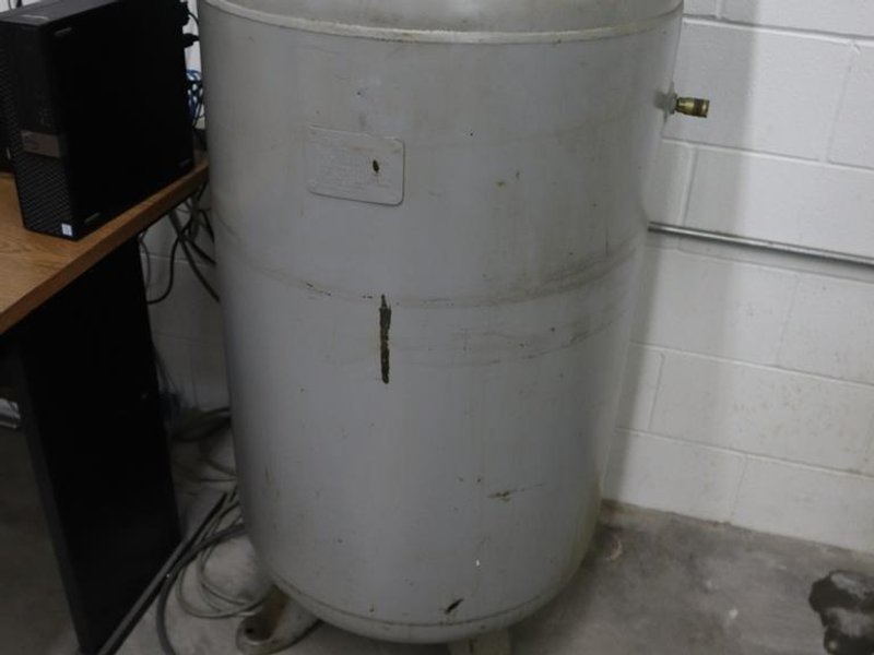 Air Tank - Vertical Approx 60-80 Gallon Estimated- Auction Item