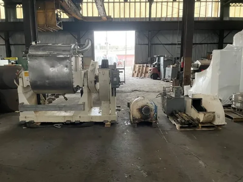 DAY MIXING 150 Gal Day Double Arm Mixer, S/S, 125#