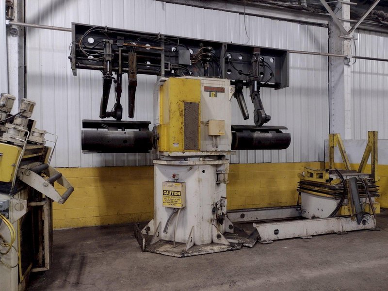15,000 LB X 36&quot; X 1/4&quot; PERFECTO COIL REEL, CAR &amp; STRAIGHTENER: STOCK #18400