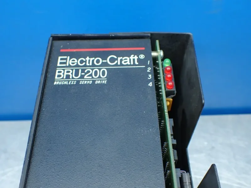 RELIANCE ELECTRIC ELECTRO-CRAFT BRU-200 BRUSHLESS SERVO DRIVE  -  9101-1133