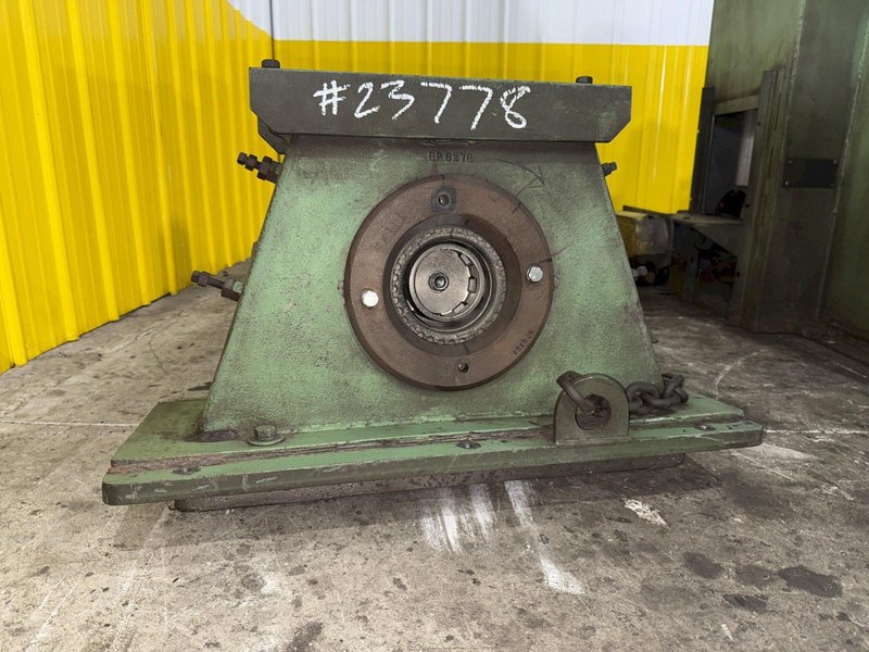 4 STATION X 20 HP -72&quot; X 40&quot; BRONCO SHOT BLAST ROTARY TABLE PART BLASTIN MACHINE: STOCK #23778