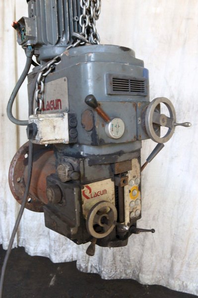 3HP LAGUN VERTICAL RAM TYPE MILLING HEAD: STOCK #70997